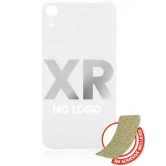 Back glass with - with, adhesive