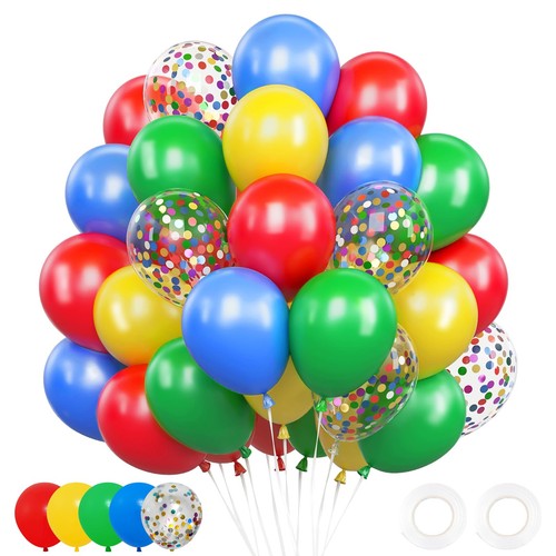 Palloncini compleanno colorati - palloncini,