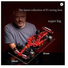 Technic 42207 Monoposto F1 Ferrari SF-24 Modello di Auto Formula 1 1361 pcs