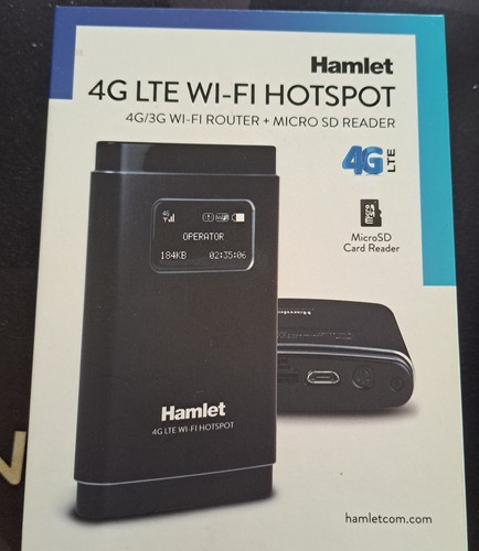 Hamlet hotspot 4g router - hotspot,