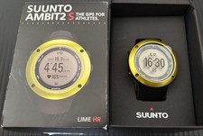 SUUNTO AMBIT2 S HR Lime Orologio GPS Attrezzatura Sportiva Outdoor Alte Prestazioni