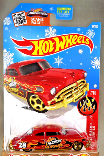 2016 hot wheels snowflake card - 2016,