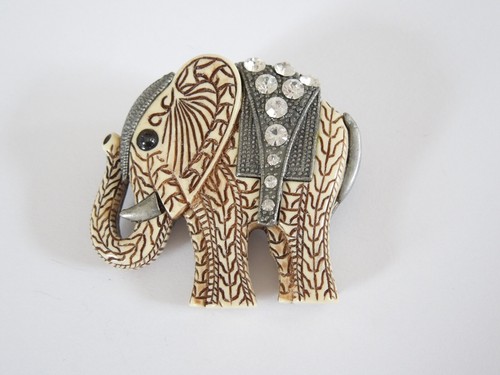 Gioielli moda spilla elefante - gioielli-moda,