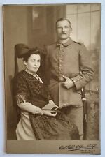 Foto CDV - Soldato tedesco con