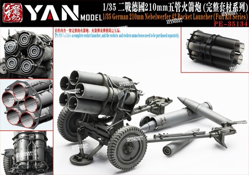 Lanciarazzi tedesco - 1/35,