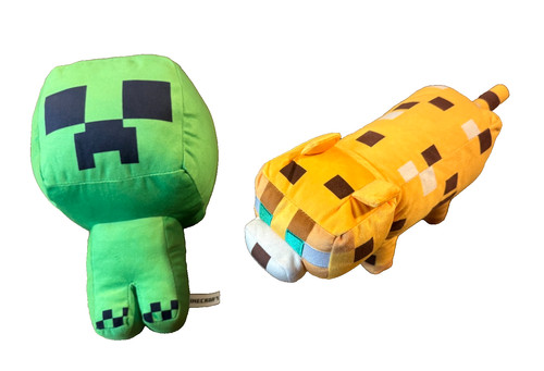 Minecraft mojang plush lot - mojang,