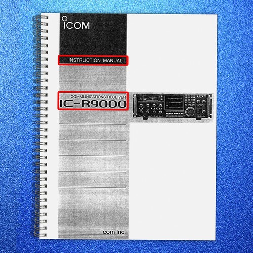 Icom r9000 receiver - icom, ic-r9000