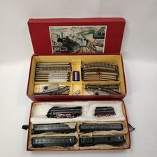 Marklin Set SK 846/4J  Anni '50 loco vapore carrozze e binari sc. H0