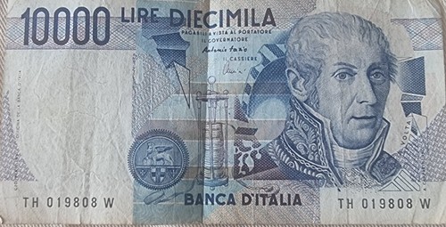 Banconota lire italiane rare - banconota,