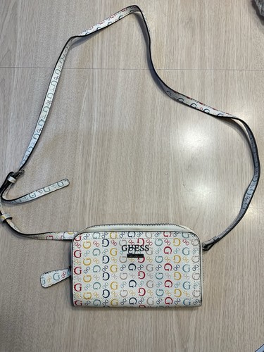 Guess purse multicolor strap - multicolor,