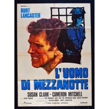 manifesto L'UOMO DI MEZZANOTTE burt lancaster trattore susan clark M365