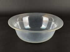 Vaso In Vetro Di Murano Barovier E Toso Ciotola Iridescente Soffiata Design 1970