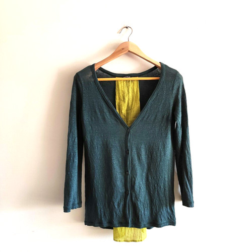 Cardigan donna lino - , con