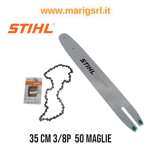 Barra catena stihl - e, 3/8