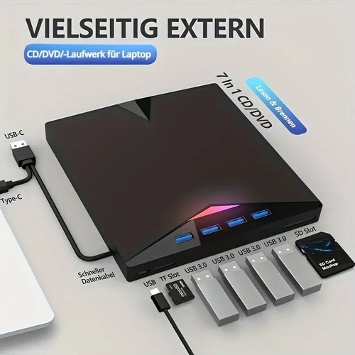 Unità dvd esterna in - esterna, 1