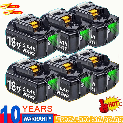Nuovo 18v 5ah - 1-6x, 5,5ah