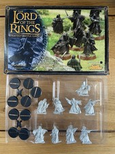 Nazgul Ringwraiths fuori produzione scatola originale nuovo con scatola metallo Il Signore degli Anelli Mesbg