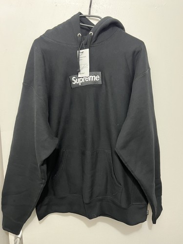 Supreme box logo hoodie black - supreme,