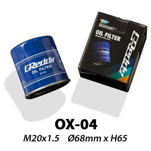 Filtro olio greddy 04 - greddy, ox-04