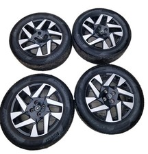 4 CERCHI IN LEGA ORIGINALI RAGGIO 17 OPEL MOKKA NEW NERO LUCIDO DIAMANTATO