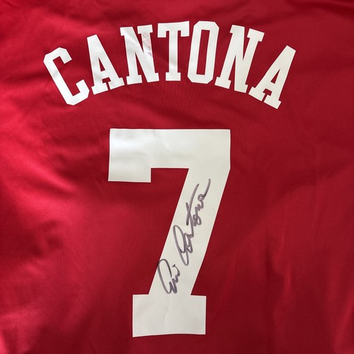 Maglia firmata eric cantona - firmata,