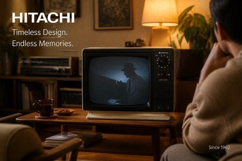 Hitachi 26 retro crt - retro,