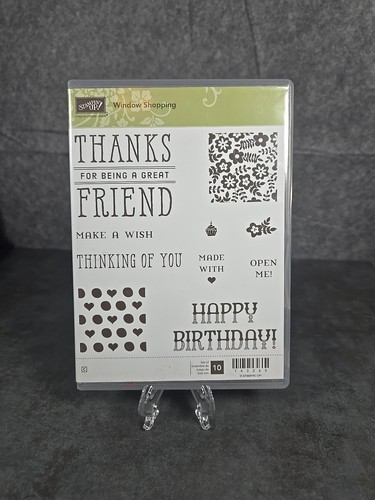 Stampin window shopping - window,