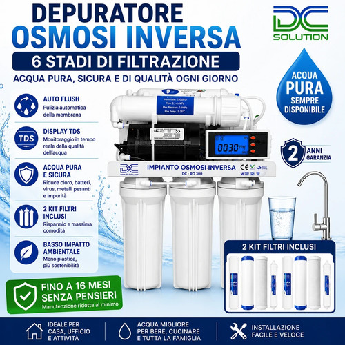Depuratore acqua domestico