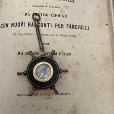 portachiavi vintage raro bussola Masi Bologna pubblicitario