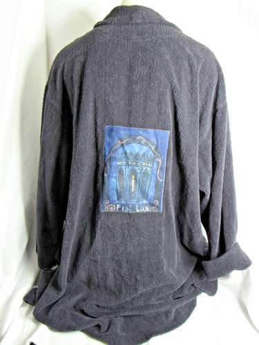 Accappatoio patchwork blue - accappatoio,