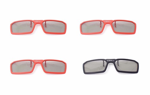 Paia occhiali clip - 3d, on