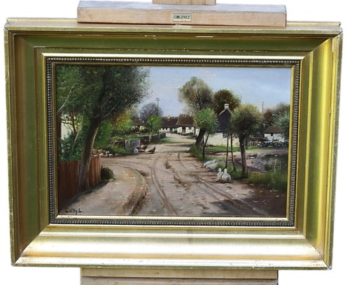Dipinto olio tela - dipinto, su
