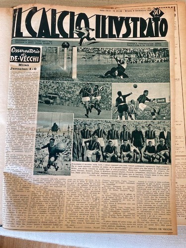 Calcio illustrato annata - calcio,