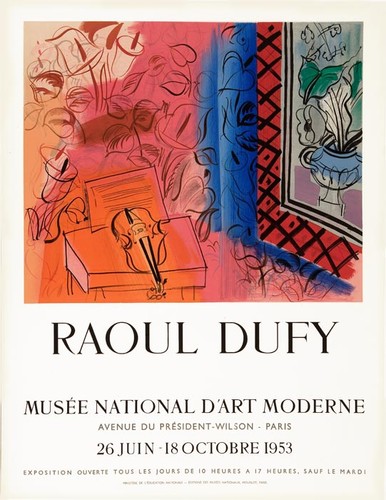 Raoul dufy affiche - raoul, dufy,