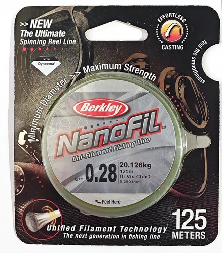 Berkley nanofil 125 - nanofil, 0,28