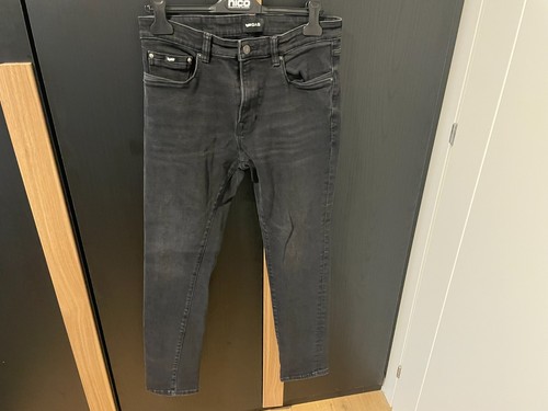 Jeans gas uomo neri - jeans, neri/grigio