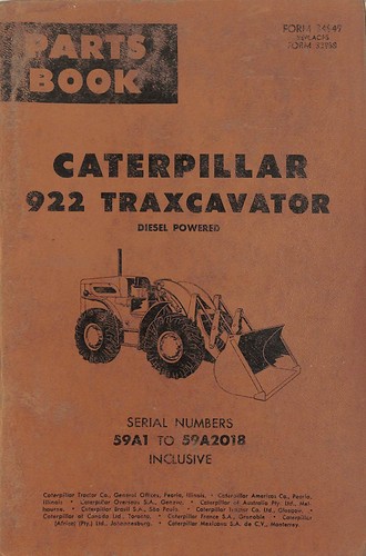 1964 caterpillar 922 - ~,