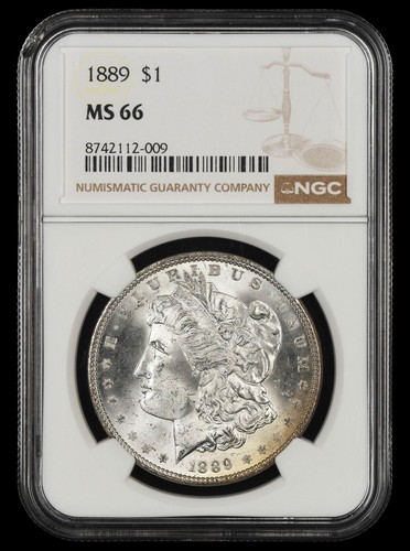 1889 ngc ms66 - ngc,