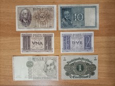 1 2 5 10 1000 Lire Mark 1920