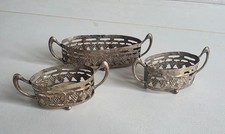 Set 3 cestini vintage in