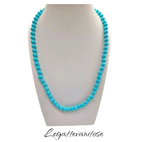 Collana uomo donna turchese - collana,