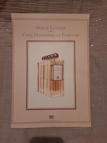 Publicité papier parfum s - publicité,