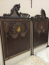 Letto matrimoniale antico in