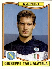 figurina Panini Calciatori 1990-1991 #243 Giuseppe Taglialatela Napoli  #