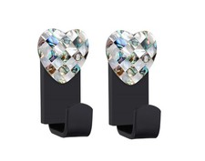 2 PEZZI Ganci da Parete