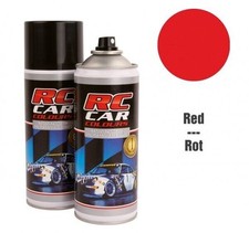 RCC110 RcCar Vernice Spray per Lexan Rosso