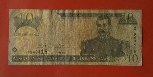 Banconota pesos oro 2000 - banconota,