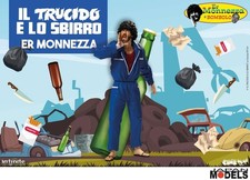 ER MONNEZZA Il Trucido e lo sbirro Tomas Milian Cinemini Infinite Statue 10 cm