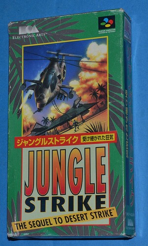 Jungle strike nintendo super - jungle,