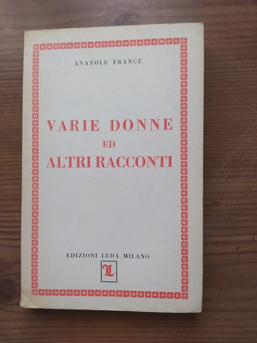Anatole france varie - donne, ed